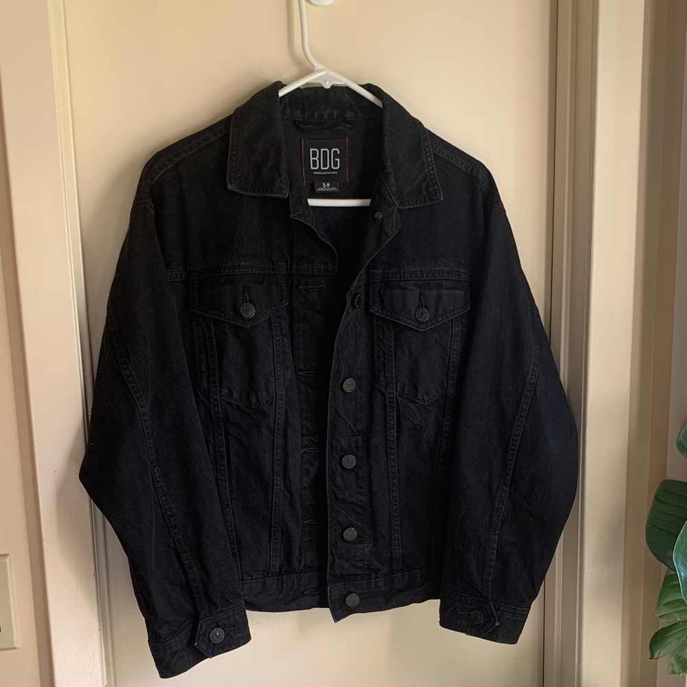 BDG Black Denim Jacket